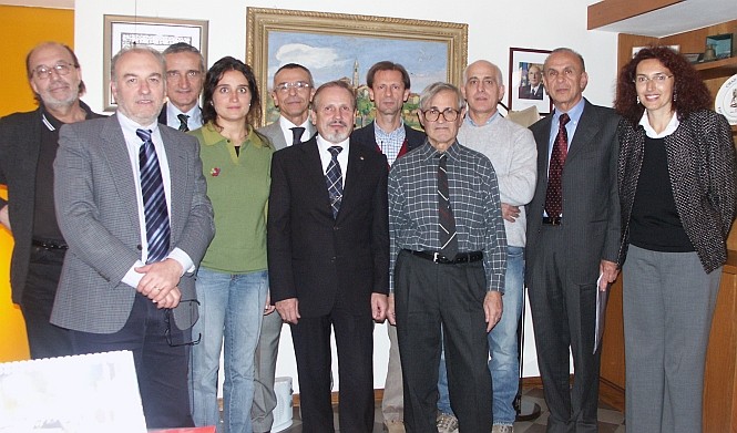 Foto dei soci fondatori dell'Associazione Gino Sandri