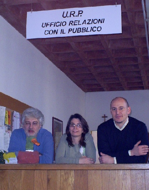Foto dei dipendenti dell'ufficio relazioni con il pubblico del Comune di Ceriano Laghetto
