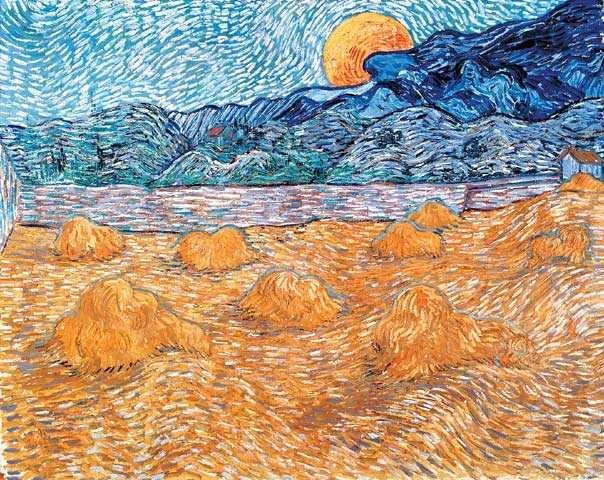 Foto di un quadro di Van Gogh