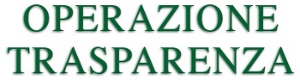 Logo dell'operazione trasparenza