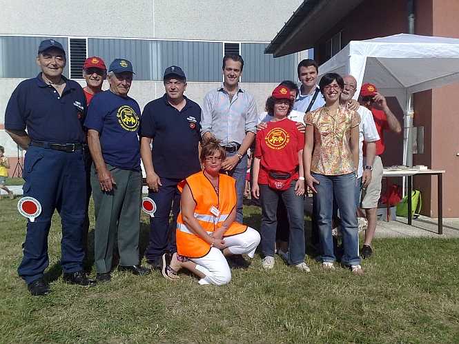 Foto del gruppo volontari pedibus
