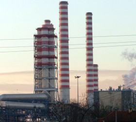 Immagine di una centrale termoelettrica