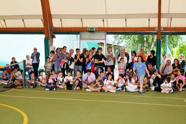 Foto del campionato scolastico di tennis