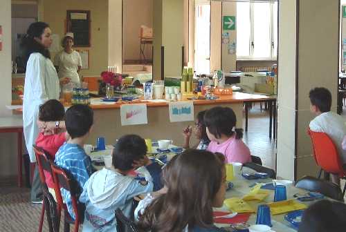 Foto della mensa scolastica anno 2008
