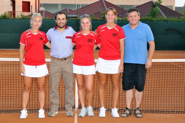 Foto della premiazioni al Tennis Club